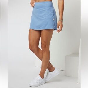 Vuori Halo Performance Skirt in Isle Blue Heather